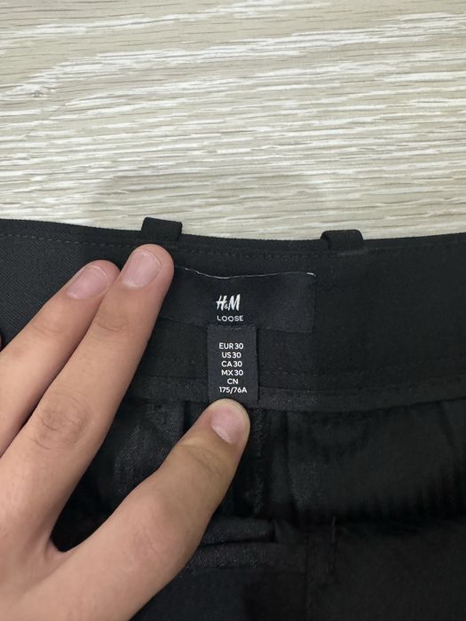 H&M брюки шикрокие