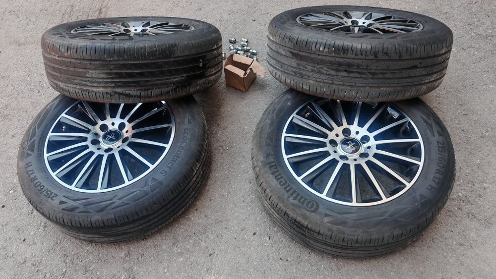 Set roti 17" Nissan, Duster, Toyota, Mazda, Mitsubishi, Hyunda noi