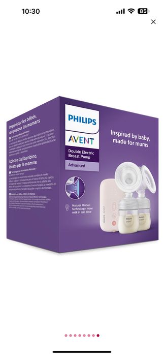 Pompa dubla de san electrica Philips