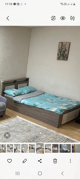 Продам кровать с матрасом б/у