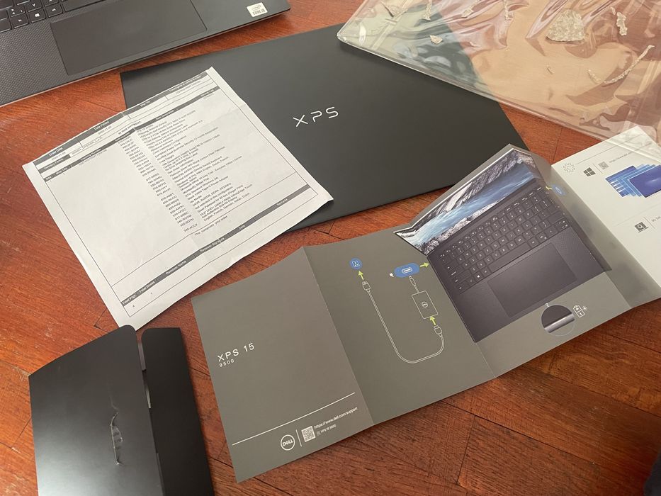 Лаптоп Dell XPS 15 (9500), Intel Core i9-10885H, 15.6 inch, UHD+, 64GB