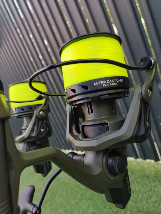 SET 4 Lansete FL FLX Carp 3.90 3.75Lbs + 4 Mulinete PRO FLX 14000 Mo