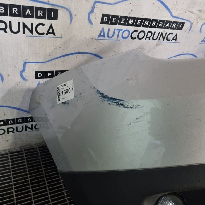 Bara fata Dacia Duster 2014 - 2017 Grey Tek23 (1366) model fara spalatoare far