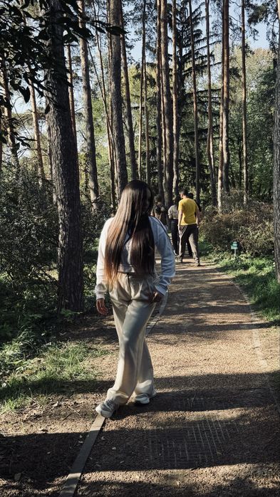 белый беж классические брюки
