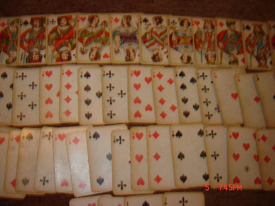 Carti de joc de colectie mini