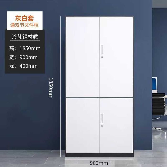 Zanglamaydigan po‘latdan kitob javoni — kuchli metall tokchalar bilan