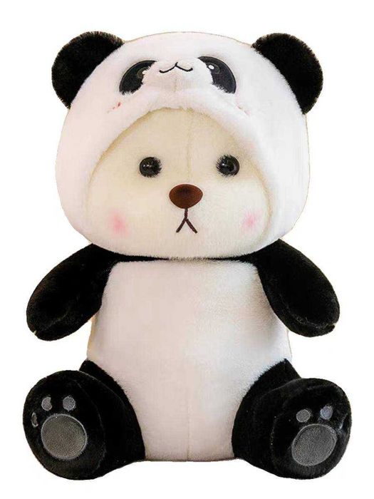 Мягкие Игрушки Мишка с Капюшоном 30см — ПОДАРОК