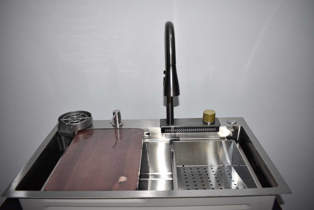 REDUCERE Chiuveta bucatarie multifunctionala 75x45 - Transport gratuit