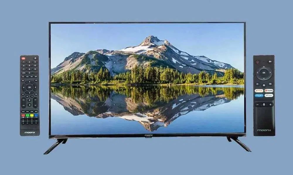 Телевизор Moonx 43” Smart Tv android (голосовой пульт) Доставка Бонус