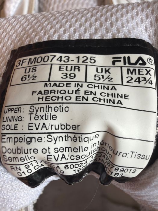 Обувки Fila 39номер