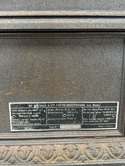 Soba rustica pe lemn(ediție limitata)