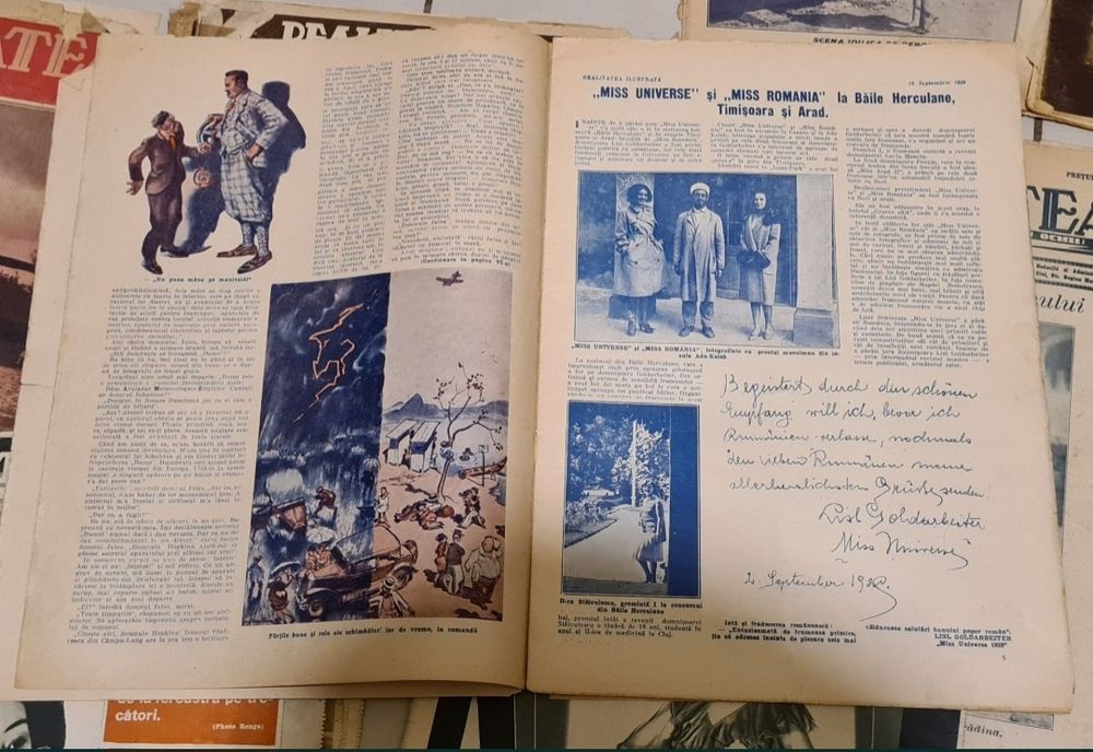 Reviste Realitatea Ilustrata Vechi Perioada Interbelica Romanesti Ww2