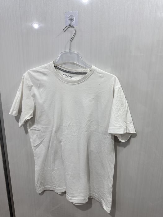 Tricou alb bărbați 100% bumbac