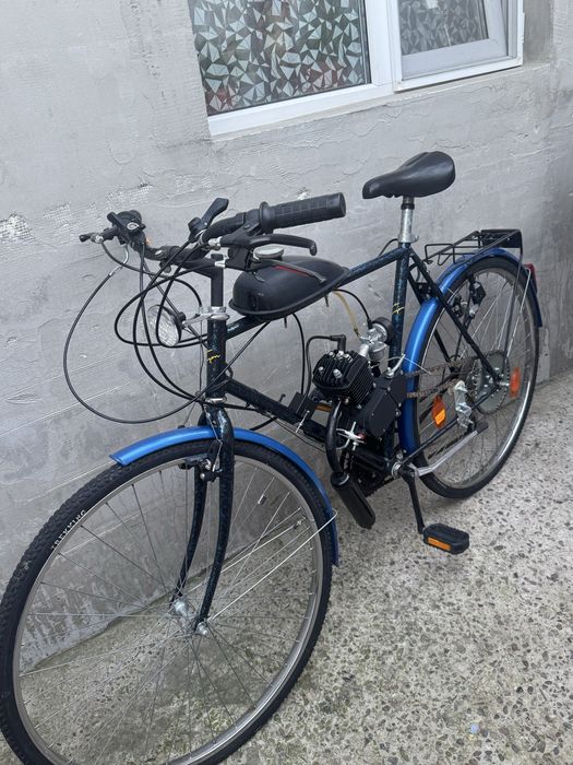 Bicicleta cu motor nepornita