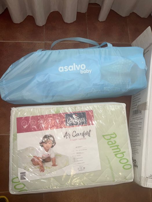 Детска кошара за сън и игра Weekend (Baleares) с матрак - като нови !