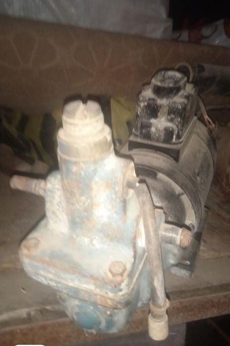 Электрический насос для побелки стены