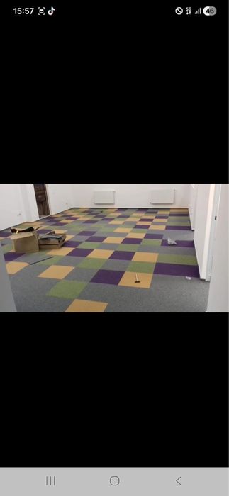 Montaj linoleuTarket montaj mocheta Sapa autonivelanta