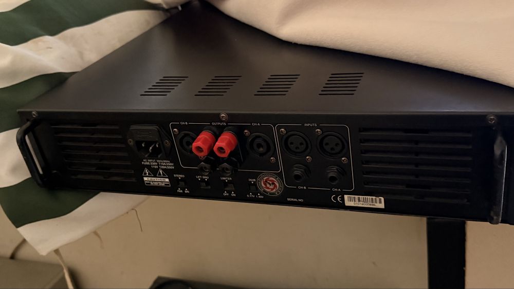 Усилвател Biema 2*600w. Brih 1200w