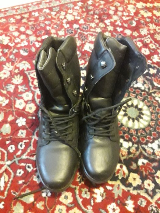 Полицейски зимни боти-ест.кожа 44