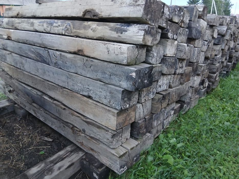 Продам шпалы строительные