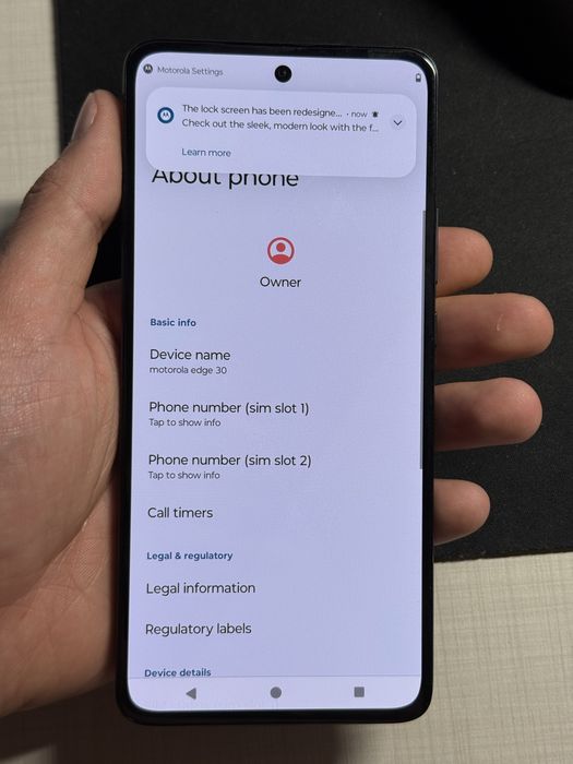 Motorola edge 30 8/128gb