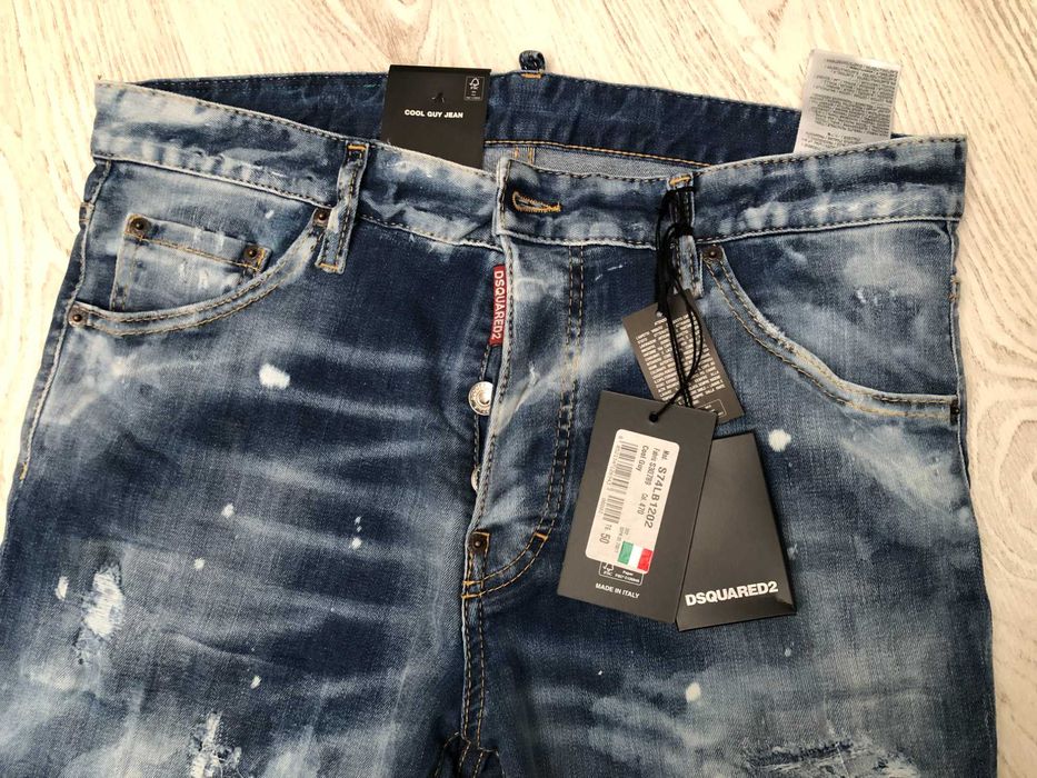 Dsquared2 blugi Cool Guy Jean 50 italy, sau L, retail 654 euro
