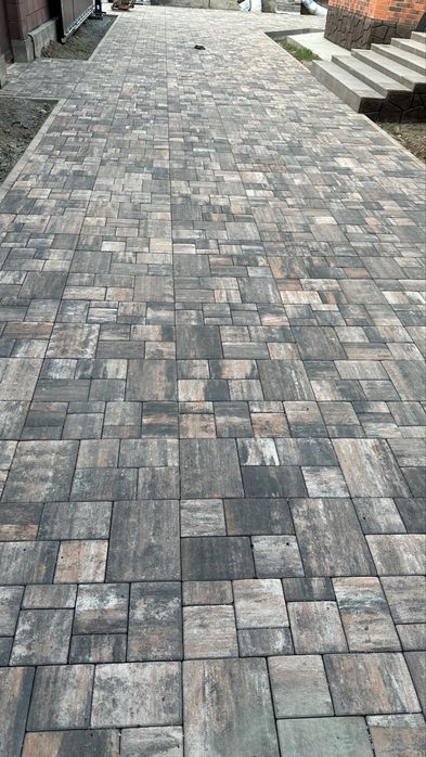 Укладка брусчатка