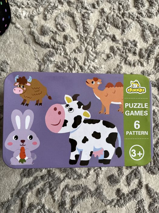 Продам пазлы детские +3