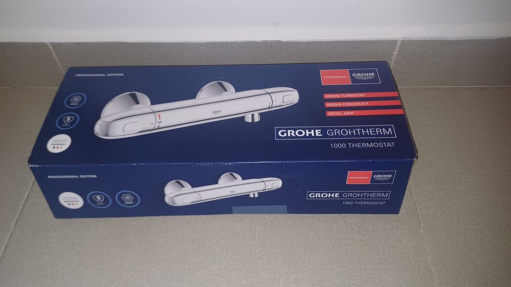 Baterie dus Grohe Grohtherm 1000, aparenta, termostat, crom!