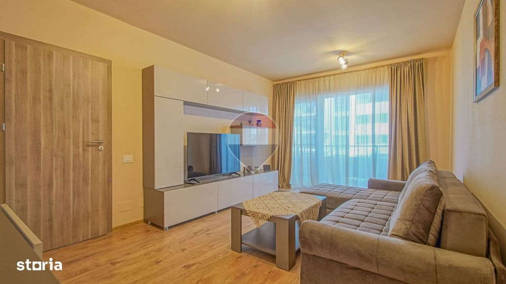 Apartament 2 camere Smart + parcare | Alphaville Arena Brașov, mobilat