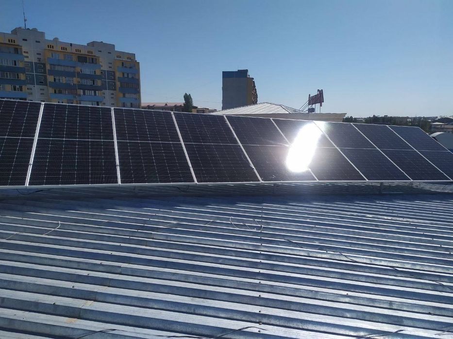 Установка 20 кВт сетевой солнечный электростанции под ключ.