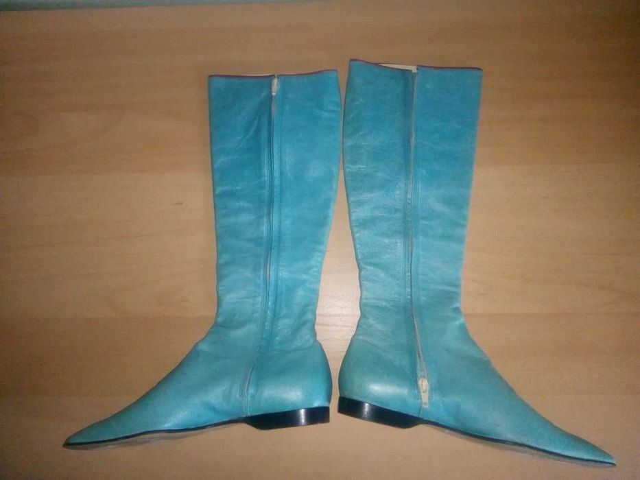 "EMMA HOPE" оригинални кожени ботуши MADE ITALY