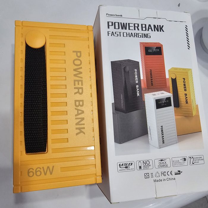 Power Bank 50000 mAh 66W Преносима Батерия  Супер Мощна  50000 mAh 66W