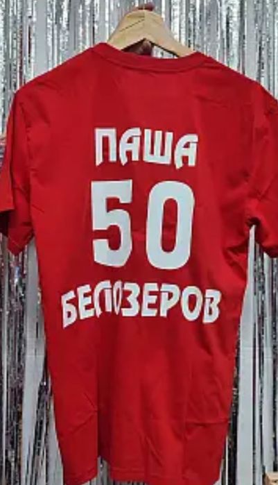 Печать принта на футболках