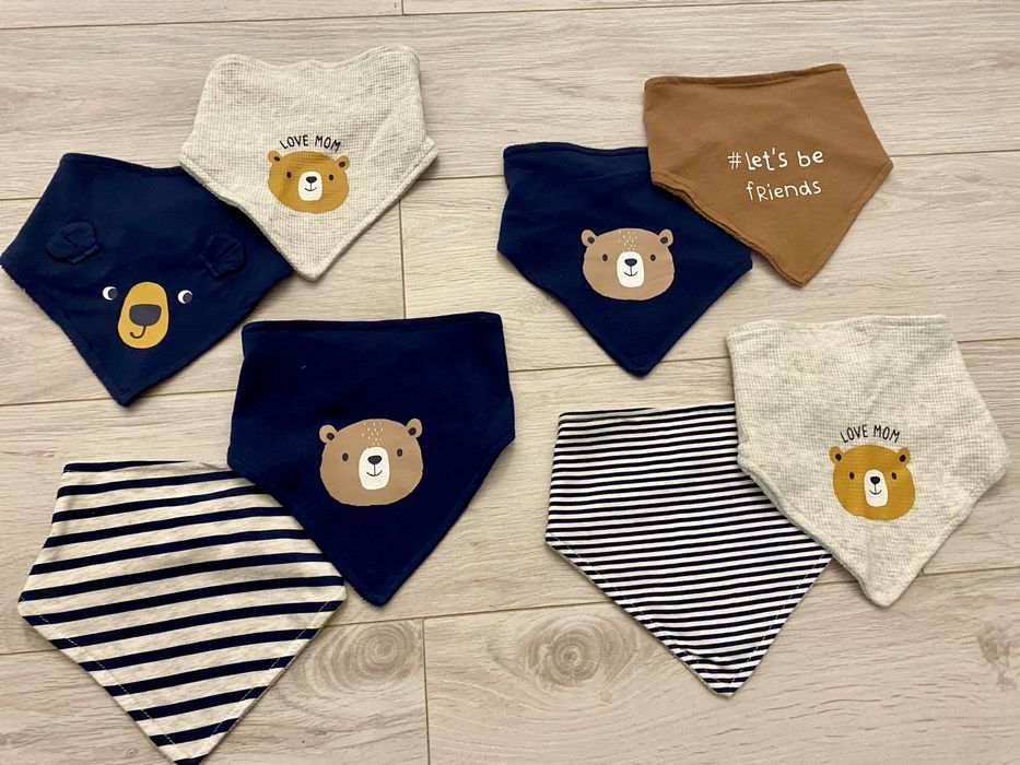 Set 2 bavete bebelusi noi