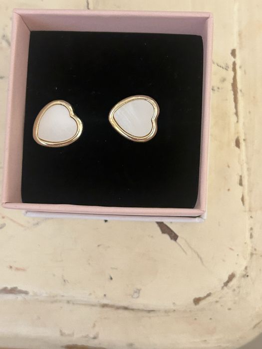 Обици с форма на сърце