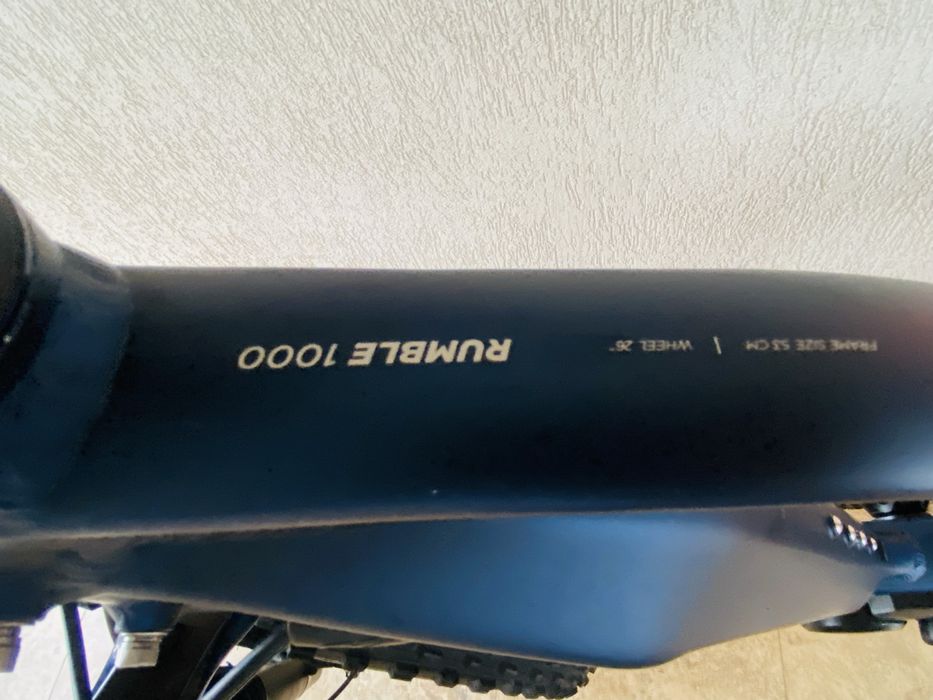 Bicicleta fitnord rumble 1000 electrica