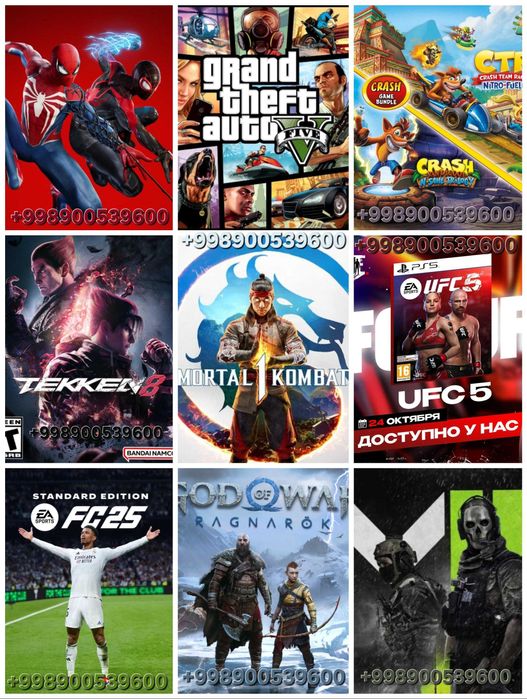 Playstation FC 25 Топ Запис Игры для PS4 PS5