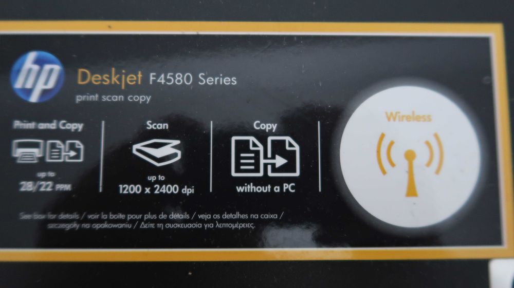 Imprimanta color HP F4580