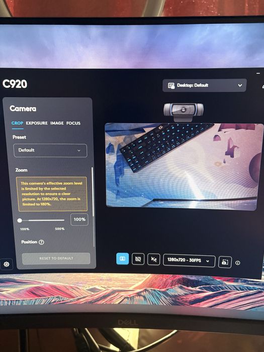Camera Logitech 920