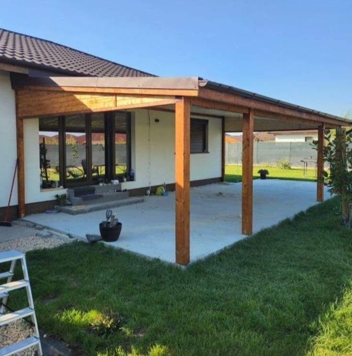 Vînd foișoare terase pergole magazi din lemn