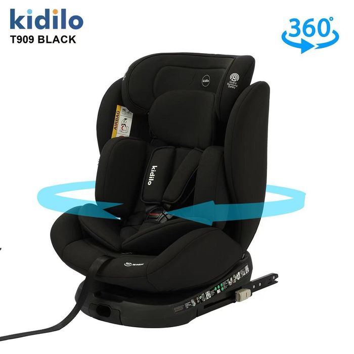 Современное Детское автокресло Isofix.С 0 до 12 лет. Поворачивается360