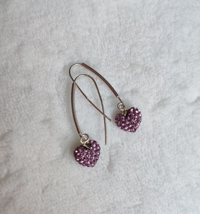 Cercei argint cu cristale Swarovski Elements