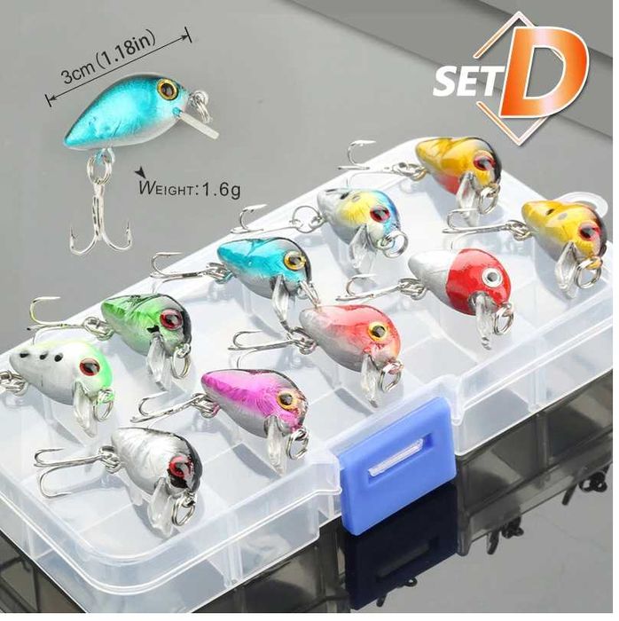 Промоция! Комплект воблери 7/8/10 броя