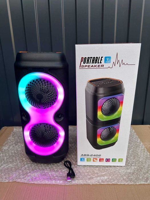 Блютуз колонка караоке с микрафоном