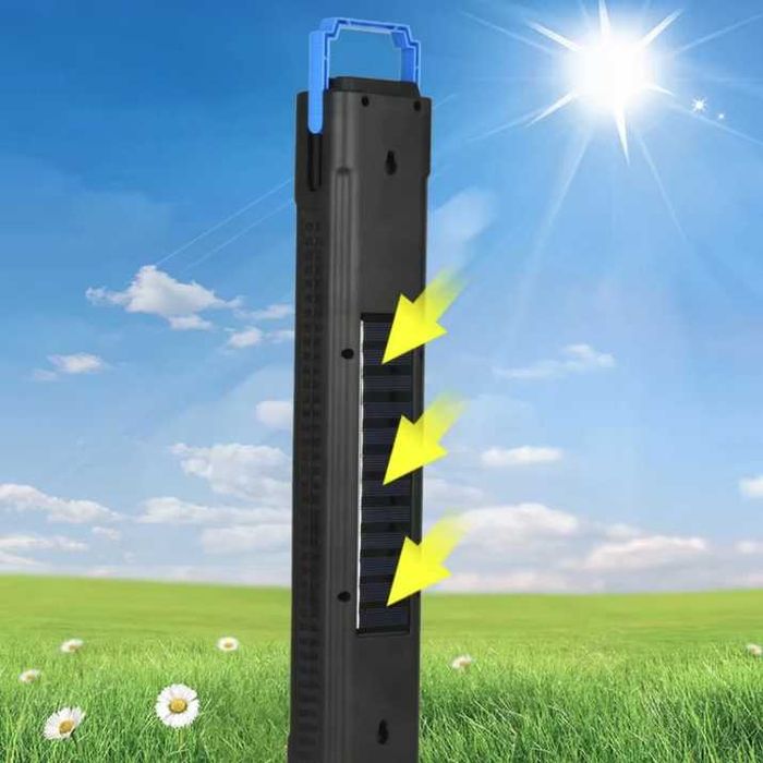 Акумулаторна работна лампа със соларно зареждане