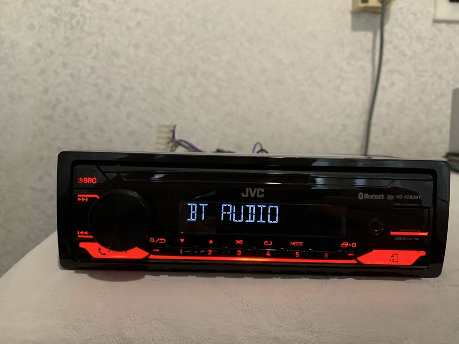 Авто радио JVC Bluetooth