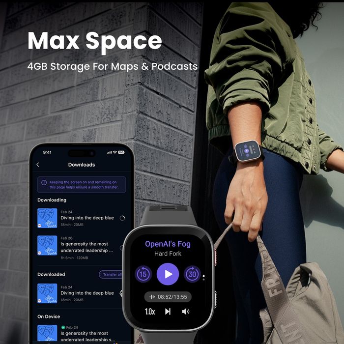 Amazfit BIP Max фитнес часы браслет
