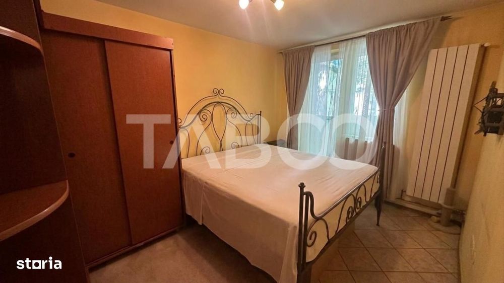 Apartament 3 camere mobilat utilat cu balcon zona Rahovei Sibiu — fotografia 1