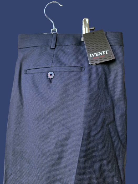 Тъмно син мъжки елегантен панталон Iventi р-р 60